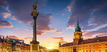 Flights to Warsaw, Poland
