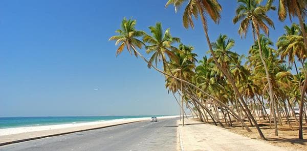 Coastline in Salalah